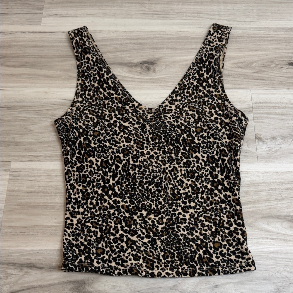NWOT Urban Outfitters BDG Leopard Print Sleeveless Tank Top size small - Picture 2 of 15